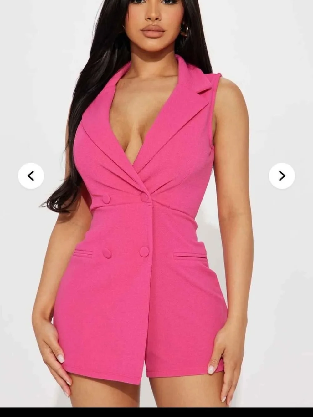 Fashion Nova tailored sleeveless